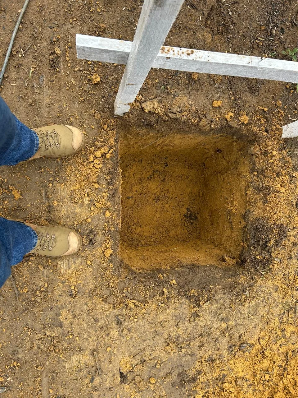 Fundação de obra