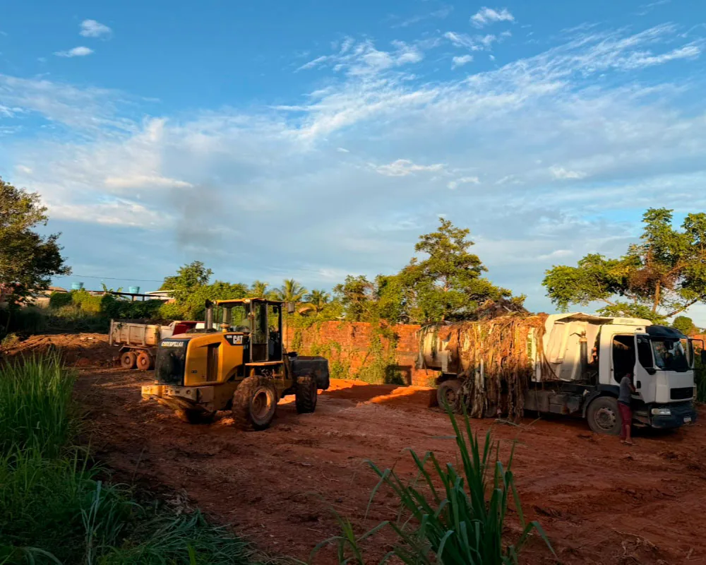 Limpeza completa de terreno
